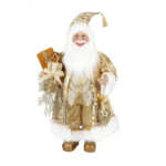 SANTA DE NAVIDAD DE 60CM MATERIAL POLIESTER CON PVC