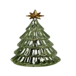 ÁRBOL DE VIDRIO CON LUZ 17.5CM