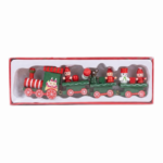 TREN MINIATURA CLASICO DE MADERA