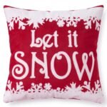 FUNDA NAVIDAD POLIESTER DE 43X43 CM - Imagen 3