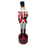 CASCANUEZ DE METAL NAVIDAD DE 2.8MTS
