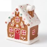 DECORACIONES DE NAVIDAD CASITA CERÁMICA - Imagen 2