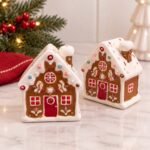 DECORACIONES DE NAVIDAD CASITA CERÁMICA - Imagen 3