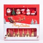 SET DE CUBIERTOS DE NAVIDAD