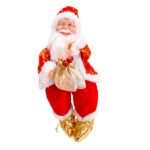 SANTA SENTADO DE 40 CM MUSICAL