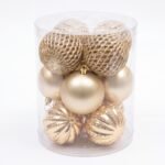 ESFERA DE NAVIDAD X12PCS
