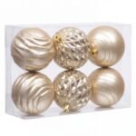 ESFERA DE NAVIDAD X6PCS