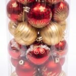 ESFERAS ROJO/DORADO 24PCS - Imagen 2