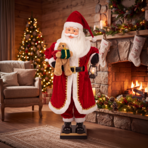 Papá Noel Eléctrico 150cm con Movimiento/Musical - Imagen 2