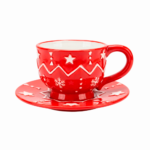 TAZA CERAMICA CON PLATILLO